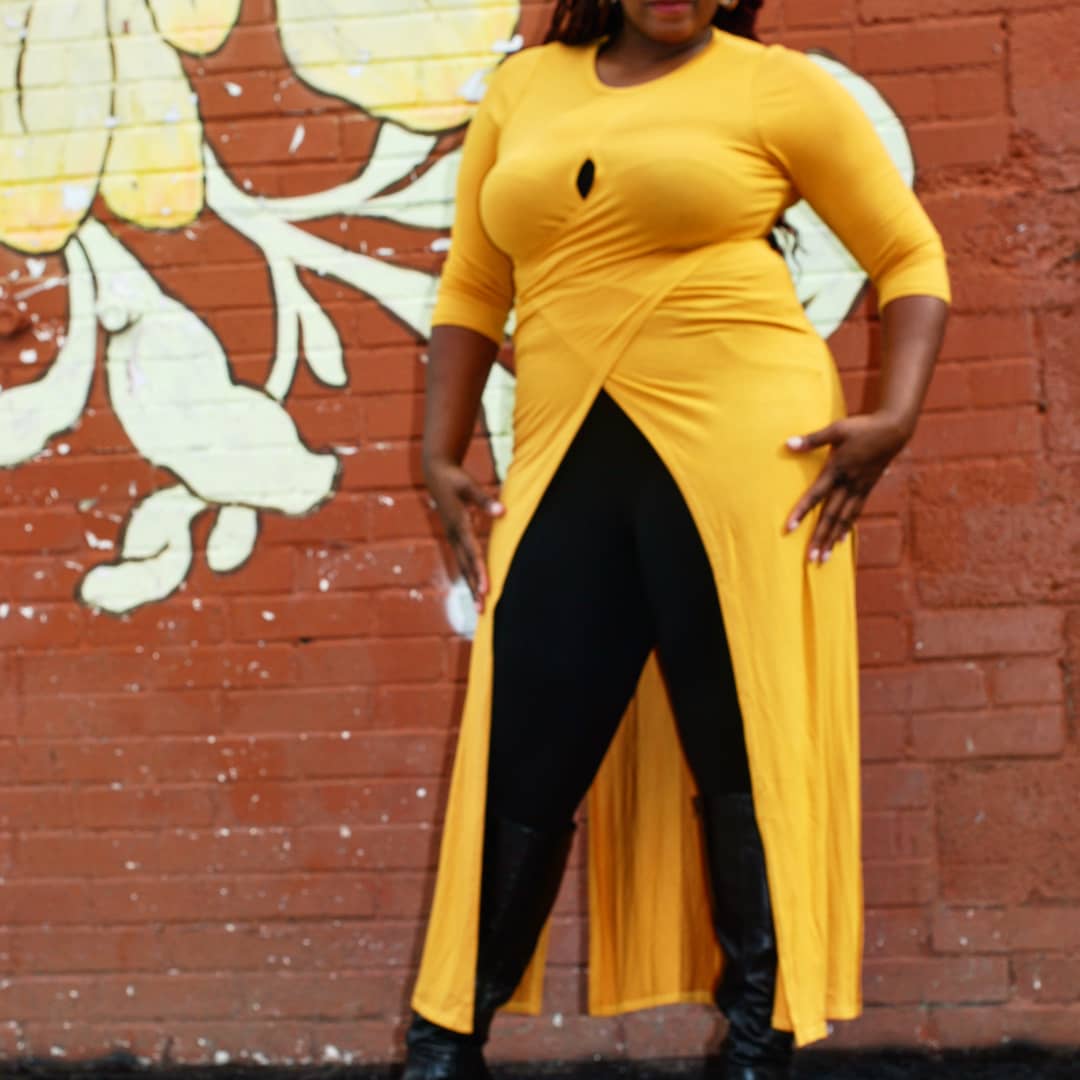 Criss Cross Surplice Aylin Tunic